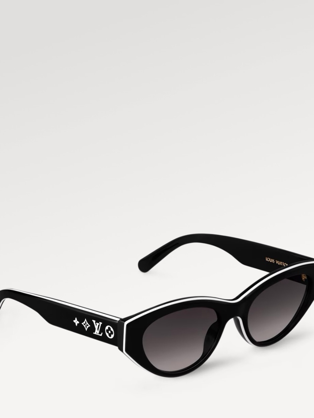 Louis Vuitton Line Cat-Eye Logo Sunglasses